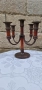 Масивен бронзов свещник , снимка 9