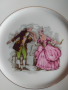 Френска порцеланова чиния Ромео и Жулиета на Лимож  