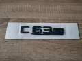 чисто черен надпис Mercedes Benz C63S , снимка 1
