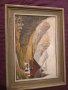Невероятна планинска картина масло на фазер, снимка 1 - Антикварни и старинни предмети - 39761799