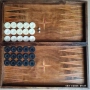 Класически дървен шах и табла , снимка 3