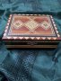 Сирийска дървена кутия с инкрустации, снимка 1 - Антикварни и старинни предмети - 39354593