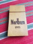 Дървена табакера MARLBORO с кибрит, снимка 1