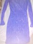 Дамска рокля лукс ,кралско синьо, на фирма Topshop   18 , снимка 4