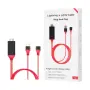 HDMI кабел за телефон към телевизор iPhone iPad Android Цифров AV адаптер , снимка 7