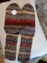 Ръчно плетени мъжки чорапи 45 размер, снимка 1 - Мъжки чорапи - 39634321