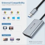 ABLEWE USB към HDMI адаптер за Mac OS, алуминиев HDMI към USB аудио видео конвертор за PC, лаптоп, п, снимка 2