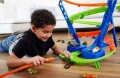 Детска писта Mattel Hot Wheels Spiral Speed Crash – без кола, снимка 5
