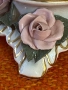 Alka. Germany.1950 г.Винтидж свещник с рози., снимка 3