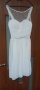 Бяла рокля М/L размер, снимка 1 - Рокли - 40568199
