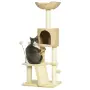 PawHut Дърво за котки с котешка пещера, снимка 10