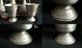 немски чаши и кани с ловни мотиви от Zinn/калай, снимка 7