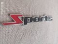 Метална и пластмасова релефна емблема Sport Спорт и Спортс за залепване на кола автомобил джип ван, снимка 4