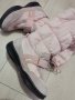 Geox невероятно топли зимни дебели ботуши детски за момиче розови с камъчета, снимка 5