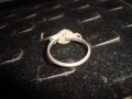 СТАРИНЕН МАЙСТОРСКА ИЗРАБОТКА СРЕБЪРЕН ПРЪСТЕН 19363, снимка 8