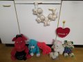  Обичам те!   Различни видове плюшени играчки   ДРЪНКАЛКА и  ЧУШКА от ЛИДЛ, снимка 1 - Романтични подаръци - 30202929