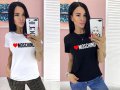  Дамска тениска Love Moschino принт 10 модела и всички размери , снимка 3