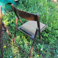 Винтидж Сгъваеми столове, тапицирани,омекотени, снимка 7 - Столове - 37559675