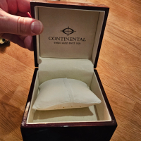 Луксозна кутия от швейцарски часовник Континентал  1924 г - солидна и красива кутия за твоя часовник, снимка 3 - Други - 44623618
