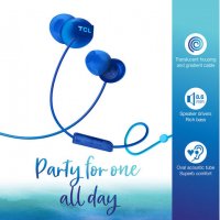 TCL SOCL300, Ocean Blue слушалки, нови, снимка 3 - Слушалки, hands-free - 38265306
