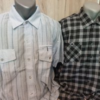 Мъжки ризи с къс ръкав и джобове, снимка 5 - Ризи - 34071737