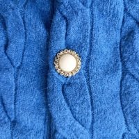Синя жилетка и пуловер, снимка 3 - Жилетки - 42219773