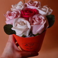 Ароматни сапунени рози, снимка 3 - Подаръци за жени - 44656518