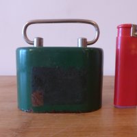 Метална касичка ДСК тъмно зелена, снимка 9 - Антикварни и старинни предмети - 42798004