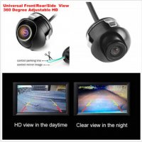 360-градусова камера за заден/преден страничен изглед на автомобила с нощно виждане, снимка 4 - Аксесоари и консумативи - 37113810