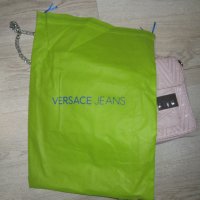 Versace Jeans Couture розова дамска оригинална чанта, снимка 7 - Чанти - 44727009