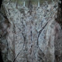 Палто-сребърна лисица,естествен косъм, снимка 9 - Палта, манта - 35374023