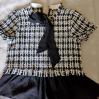 Елегантна блуза Zara, снимка 8 - Корсети, бюстиета, топове - 36573963