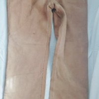 Нови мъжки  кожени панталони, снимка 3 - Панталони - 31061683