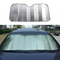 2931 Двустранен слънцезащитен сенник за предно стъкло на автомобил, снимка 1 - Аксесоари и консумативи - 37080611