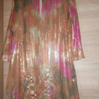 Уникална рокля H&M с пайети, снимка 5 - Рокли - 35379203