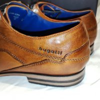 Официални мъжки обувки от естествена кожа BUGATTI №43, снимка 6 - Официални обувки - 36848013