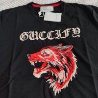 Тениска Gucci Wolf, снимка 3 - Тениски - 35139919