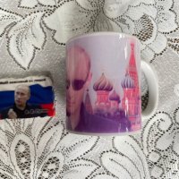 Путин чаша и магнит, Русия, снимка 1 - Други ценни предмети - 44512119