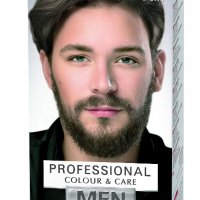 ELEA MEN PROFESSIONAL COLOR & CARE Безамонячна крем боя за коса за мъже 5.0 светло кафяв., снимка 1 - Други - 37221612