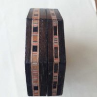 Стара дървена кутийка , снимка 4 - Антикварни и старинни предмети - 29850453