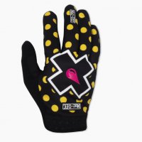 Ръкавици за мотокрос/ендуро/Downhill - MTB Gloves - Yellow Polka  MUC- OFF , снимка 1 - Спортна екипировка - 39496108