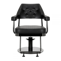 Фризьорски стол Gabbiano Granada - черен, снимка 2 - Фризьорски столове - 44762858