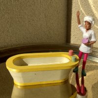 MasterChef , Barbie с обзавеждане от кухня, спалня и баня. , снимка 13 - Кукли - 42563361