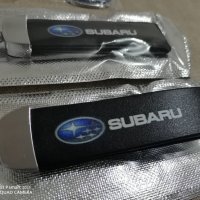 Супер качествен черен кожен ключодържател за Mercedes AMG S line BMW M Subaru кола автомобил джип + , снимка 18 - Аксесоари и консумативи - 31593802