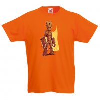 Детска тениска Marvel Groot 1 Игра,Изненада,Подарък,Геймър,, снимка 7 - Детски Блузи и туники - 36716777