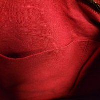 LA REDOUTE  естествен велур червена чанта,тип торба, made in INDIA , снимка 5 - Чанти - 40820737
