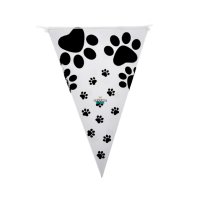 Парти банер за рожден ден на домашен любимец с принт на лапички Аксесоари за рожден ден на куче/коте, снимка 2 - За кучета - 44213760