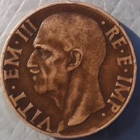 Монета 10 центесими 1938, снимка 2 - Нумизматика и бонистика - 33799411