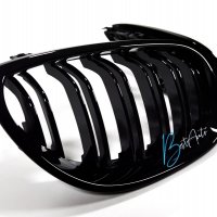 Черни М5 дизайн Бъбреци/Решетки за BMW E60 седан/E61 комбиЧерен Гланц Двойни, снимка 2 - Аксесоари и консумативи - 29095636