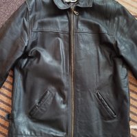 Продавам кожено яке, естествена кожа, запазено, размер М., снимка 1 - Якета - 40368551